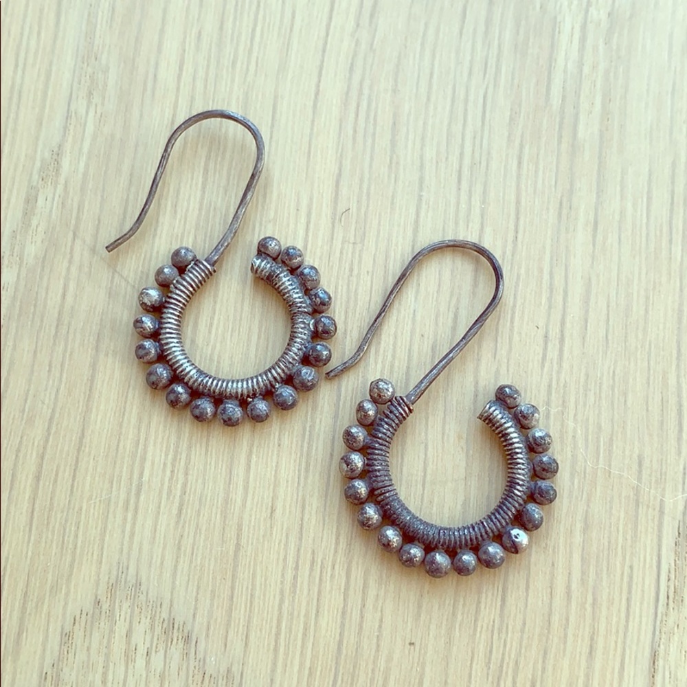 Steel earrings from Thailand